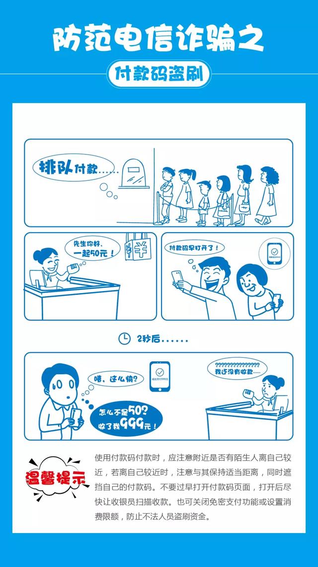 哪些行为属于属于电信诈骗，这组漫画告诉你