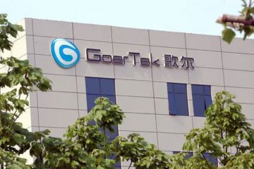 歌尔股份股东数数环比降幅最大,新股东户数为239947户